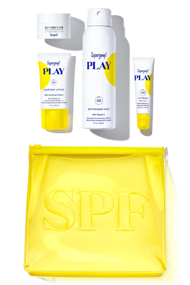 Supergoop! Ready.Set.Play! Sunscreen Set, Alternate, color, NO COLOR