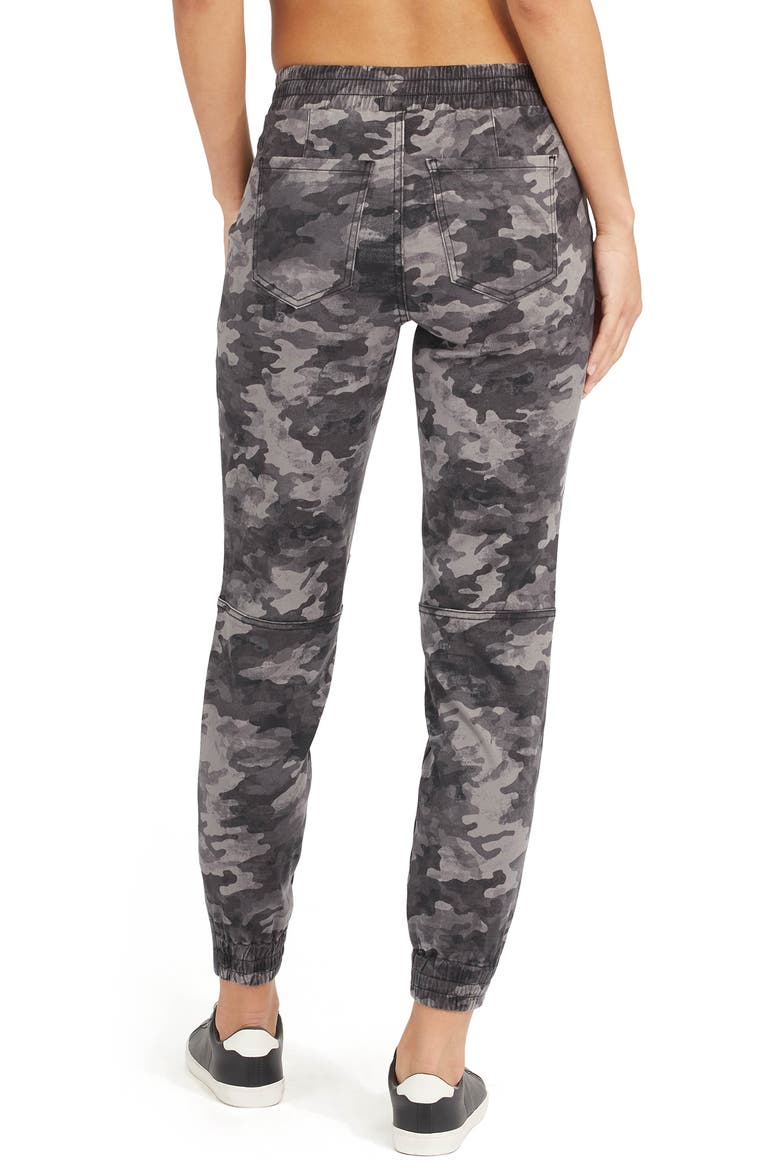 Stretch Twill Jogger Pants, Alternate, color, BLACKWASH CAMO