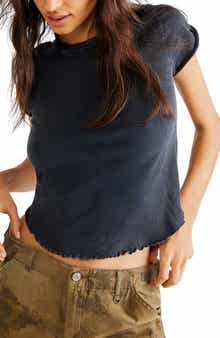 Free People We the Free Be My Baby Cotton T-Shirt