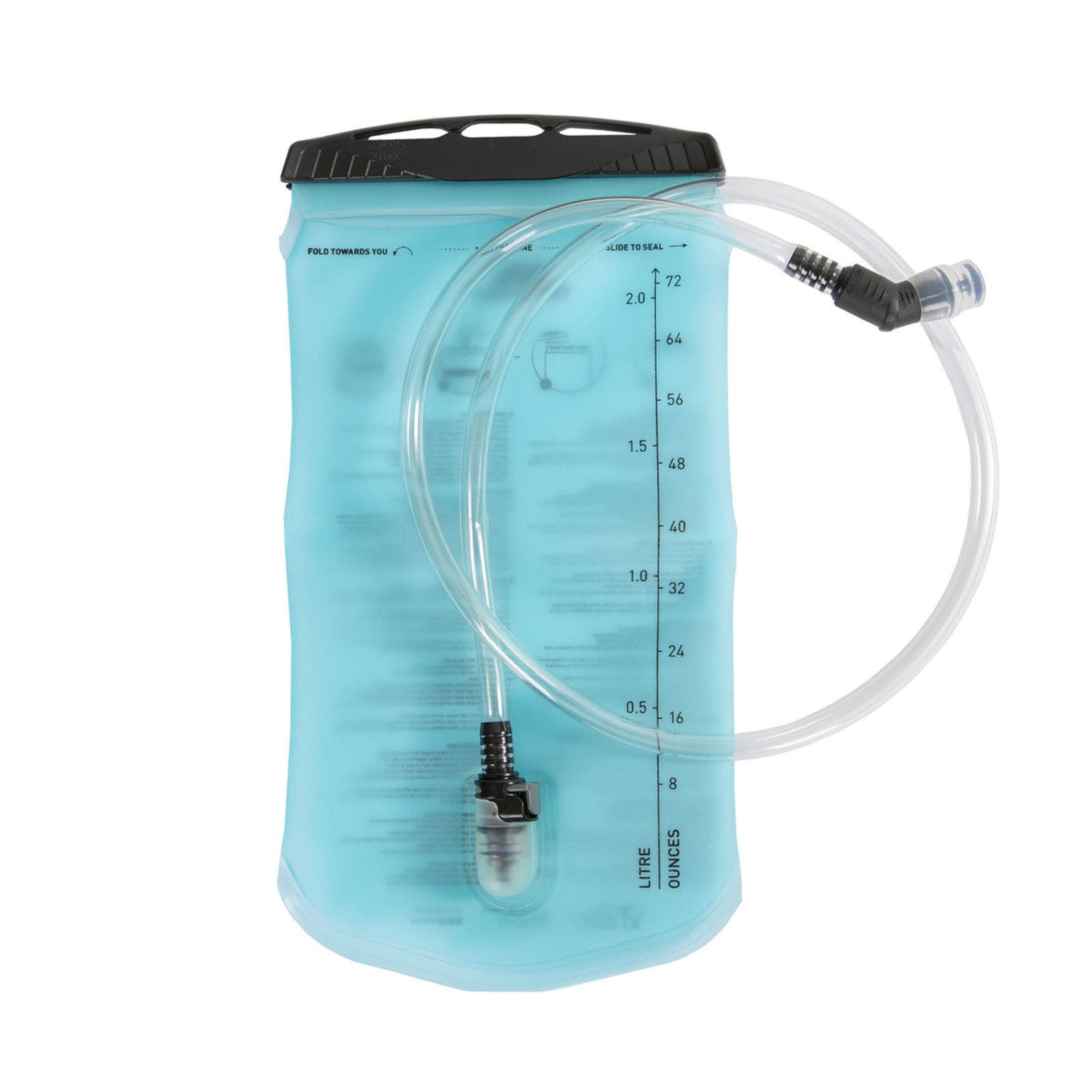 Quenched 0.5gal Hydration Bladder, Alternate, color, Clear Blue