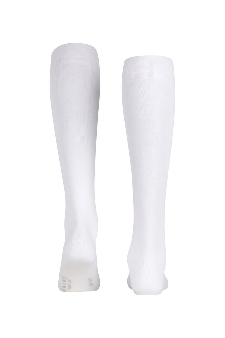 Family Knee High Socks, Alternate, color, White