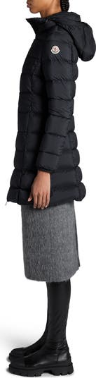 Moncler Gie Water Resistant Down Long Coat | Nordstrom