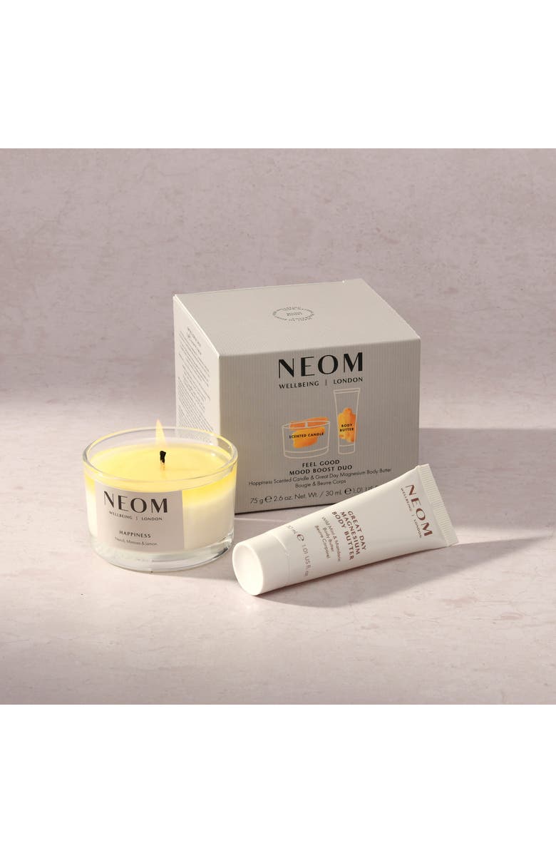 NEOM Wellbeing Feel Good Mood Boost Set $33 Value, Alternate, color, 