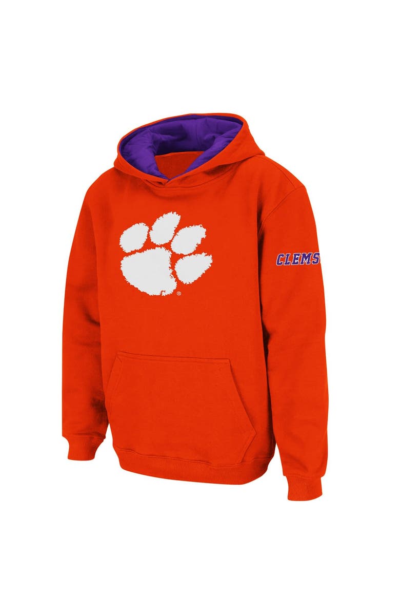 STADIUM ATHLETIC Youth Stadium Athletic Orange Clemson Tigers Big Logo Pullover Hoodie, Main, color, Orange