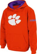 STADIUM ATHLETIC Youth Stadium Athletic Orange Clemson Tigers Big Logo Pullover Hoodie