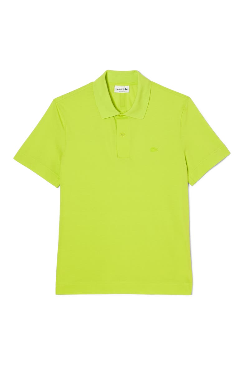 Solid Stretch Cotton Blend Polo Shirt, Main, color, 90V LIMA