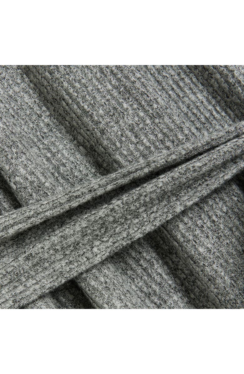 River Island Turtleneck Long Sleeve Thermal Knit Dress, Alternate, color, 