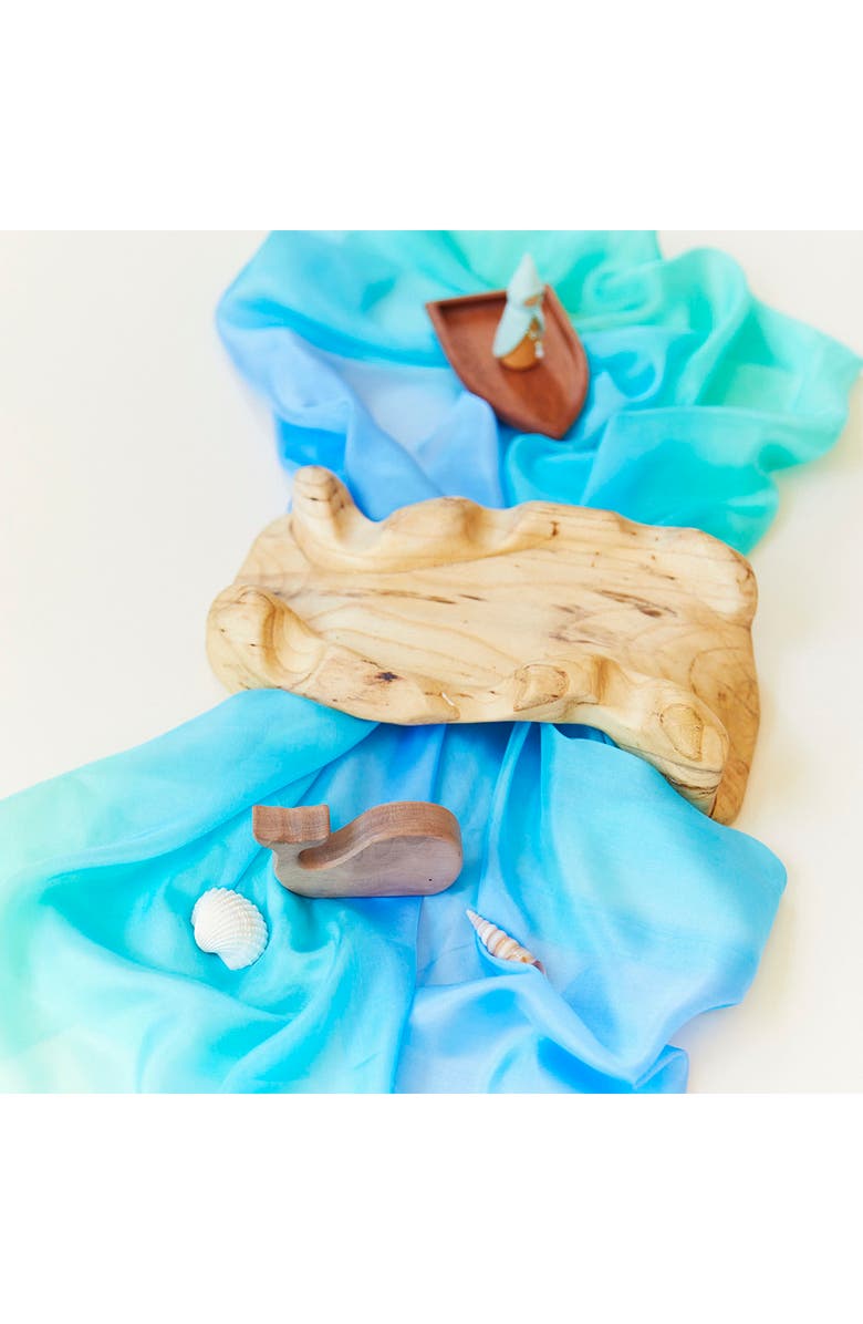 Sarah's Silks Set of 5 Rainbow Enchanted Playsilks, Alternate, color, 