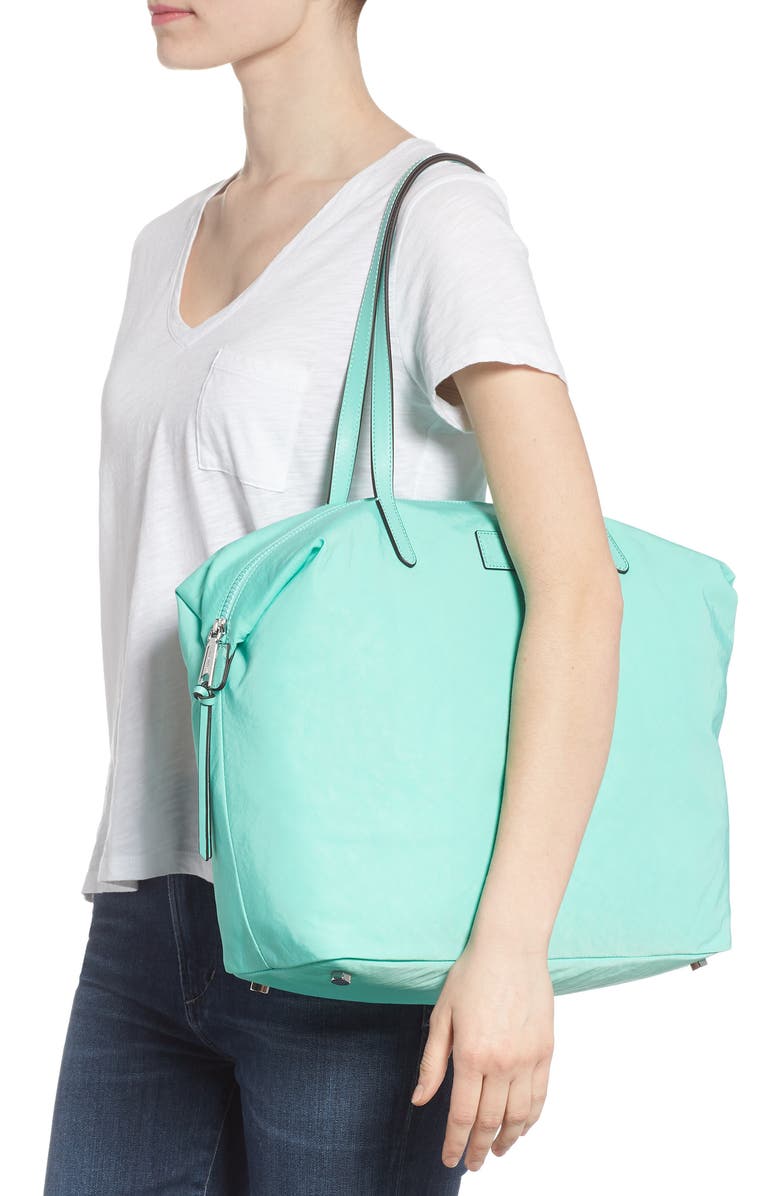 Rebecca Minkoff Washed Nylon Tote, Alternate, color,