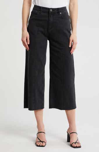 Daniel Rainn Crop Raw Hem Jeans