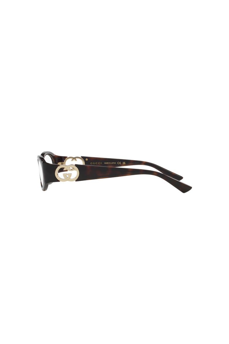 52mm Round optical glasses, Alternate, color, Tortoise