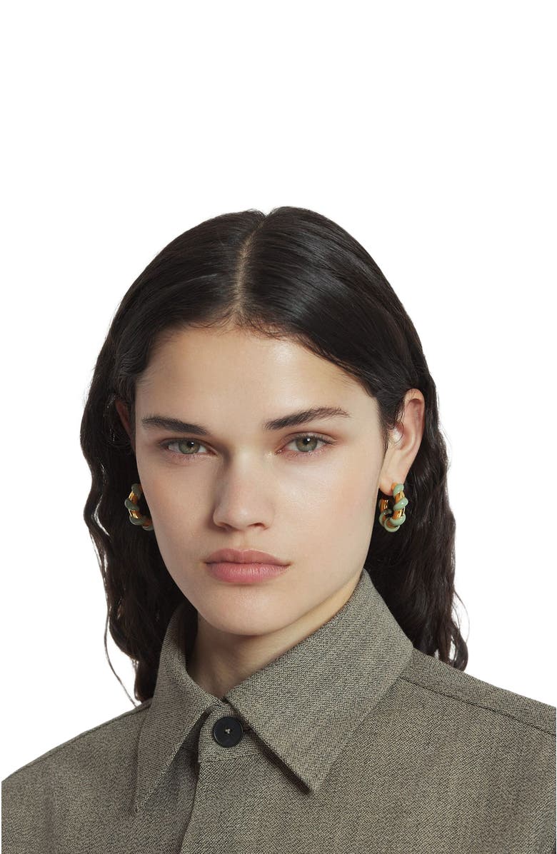 Lanvin Mélodie Candy Earrings, Alternate, color, Vert De Gris