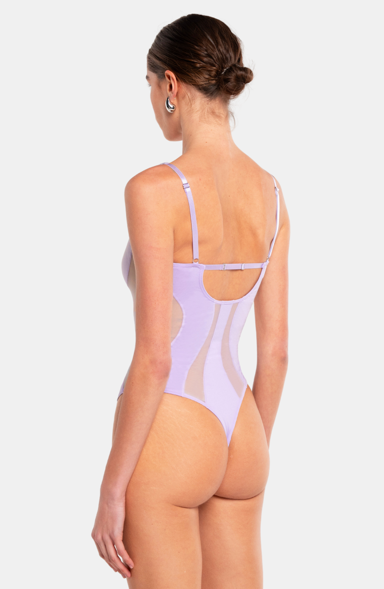 OW Collection Twist Bodysuit, Alternate, color,