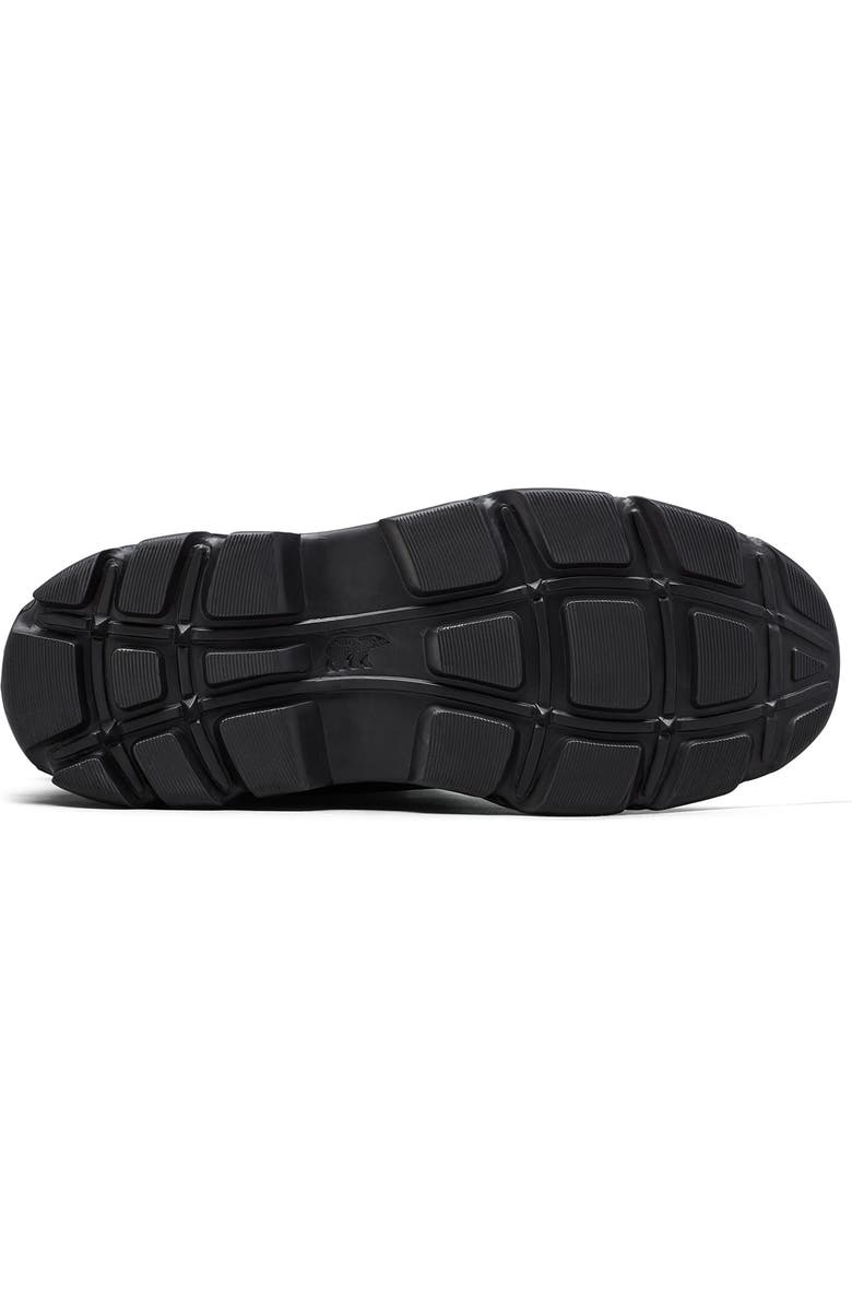 SOREL Snow Angel Faux Fur Detail Waterproof Boot, Alternate, color, Black