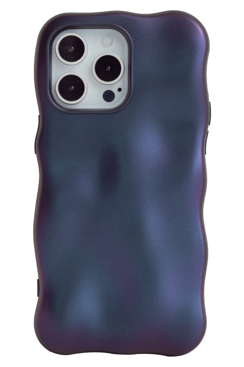 Matte Bubbles iPhone 14 Pro Case, Main, color, RADIANT PURPLE
