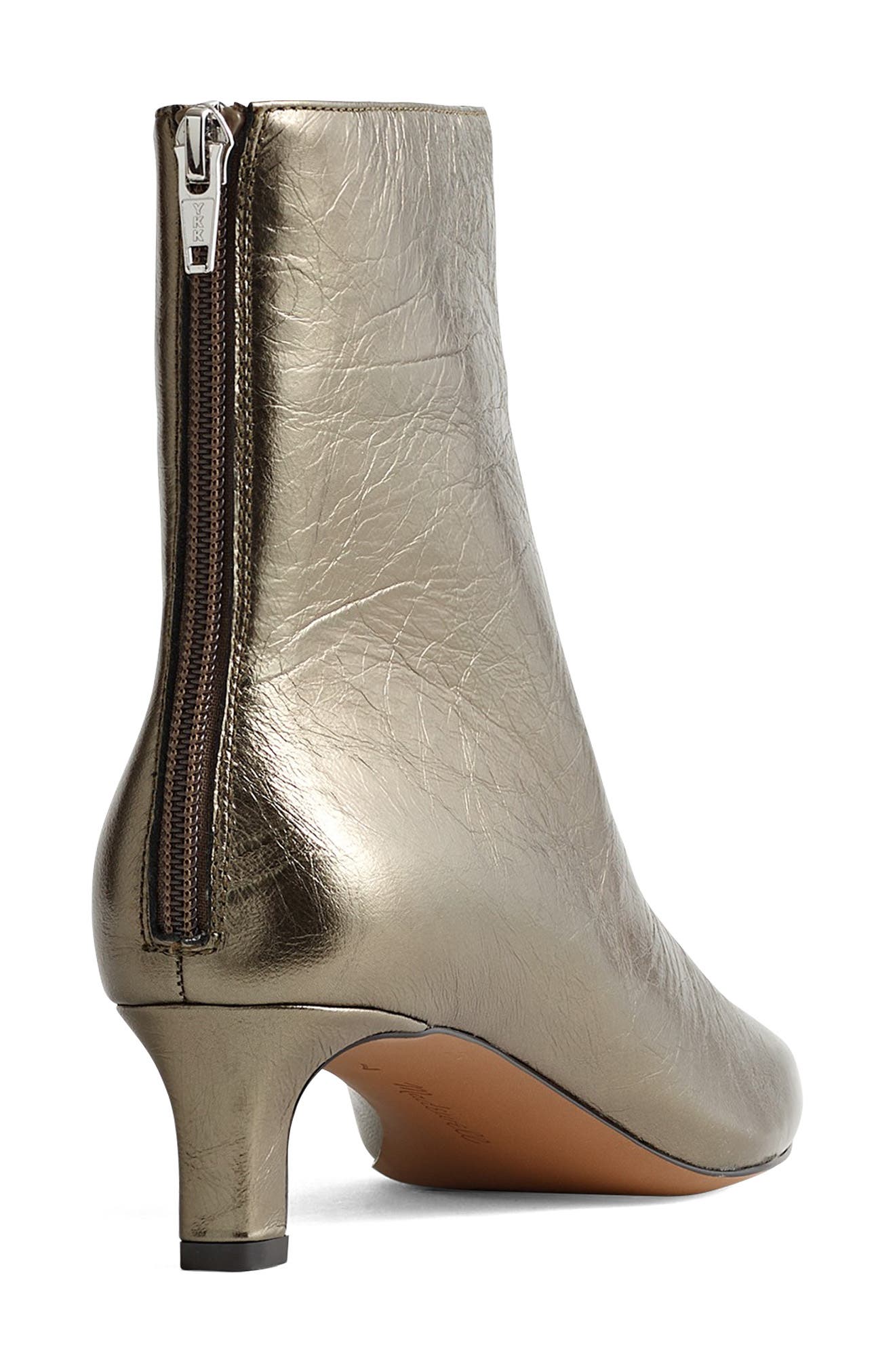 Madewell The Dimes Kitten Heel Boot, Alternate, color, 