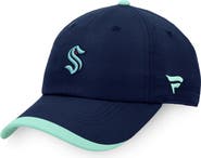 FANATICS Men's Fanatics Branded Deep Sea Blue Seattle Kraken Authentic Pro Rink Pinnacle Adjustable Hat