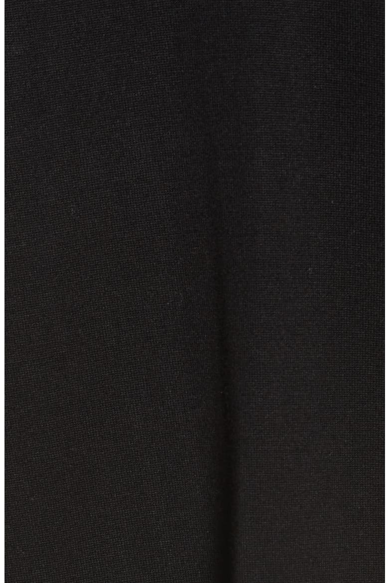 Lightweight Tie Sleeve Cardigan, Alternate, color, BLACK