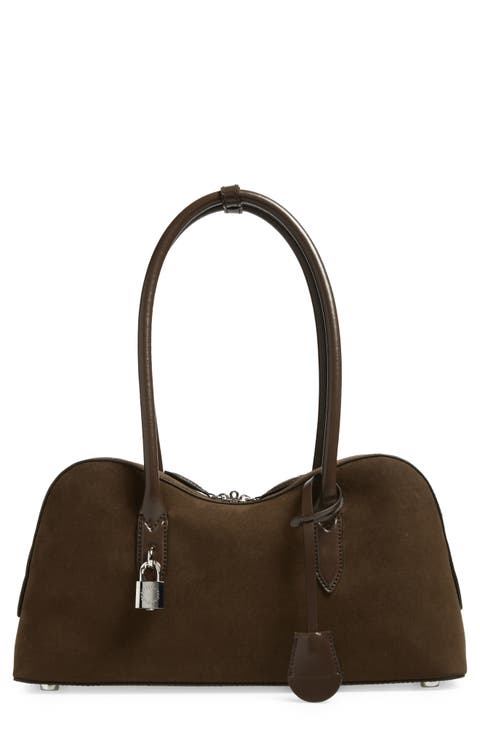 Ryder Faux Suede Crossbody Bag