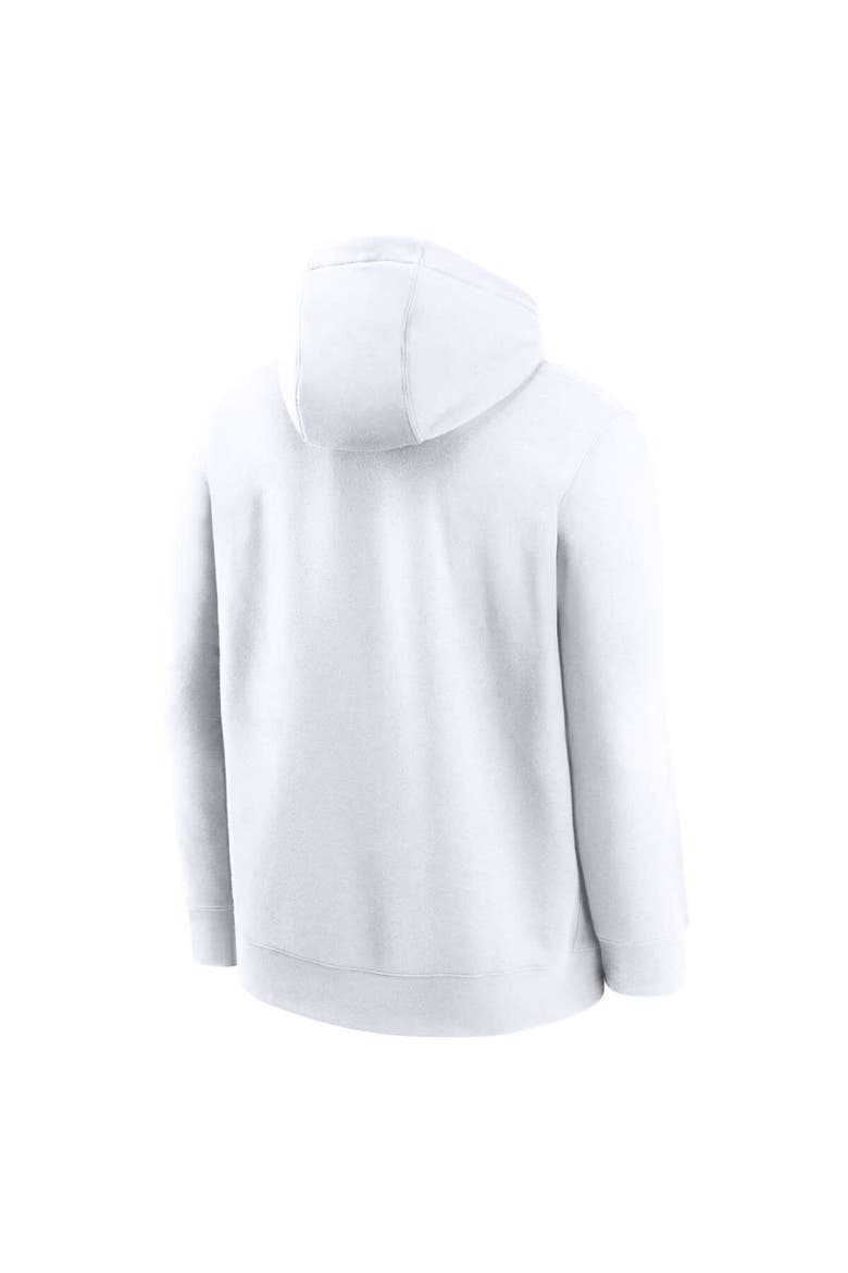 Men's Nike White Tennessee Volunteers Legacy Football Icon Club Fleece Pullover Hoodie, Alternate, color, White
