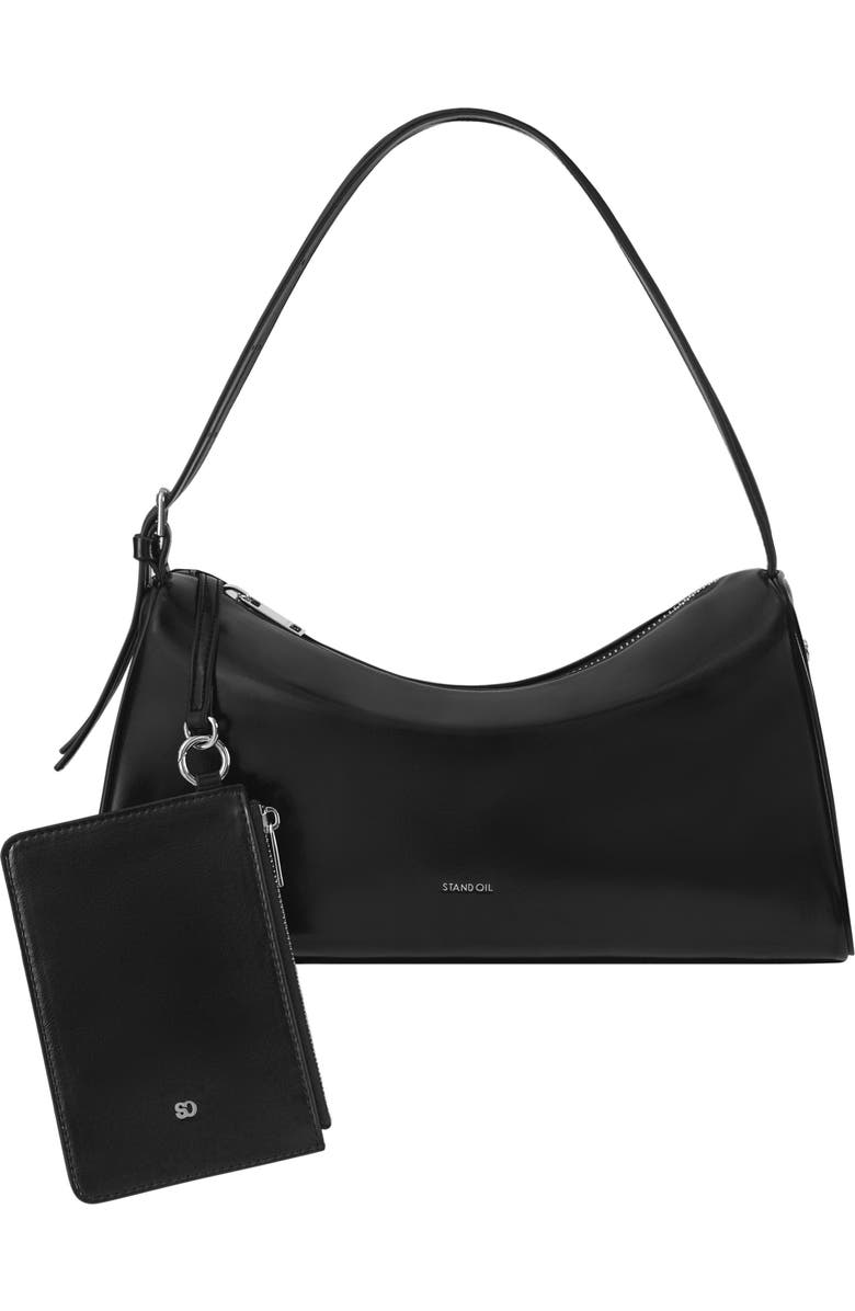Stand Oil Melly Faux Leather Shoulder Bag, Alternate, color,