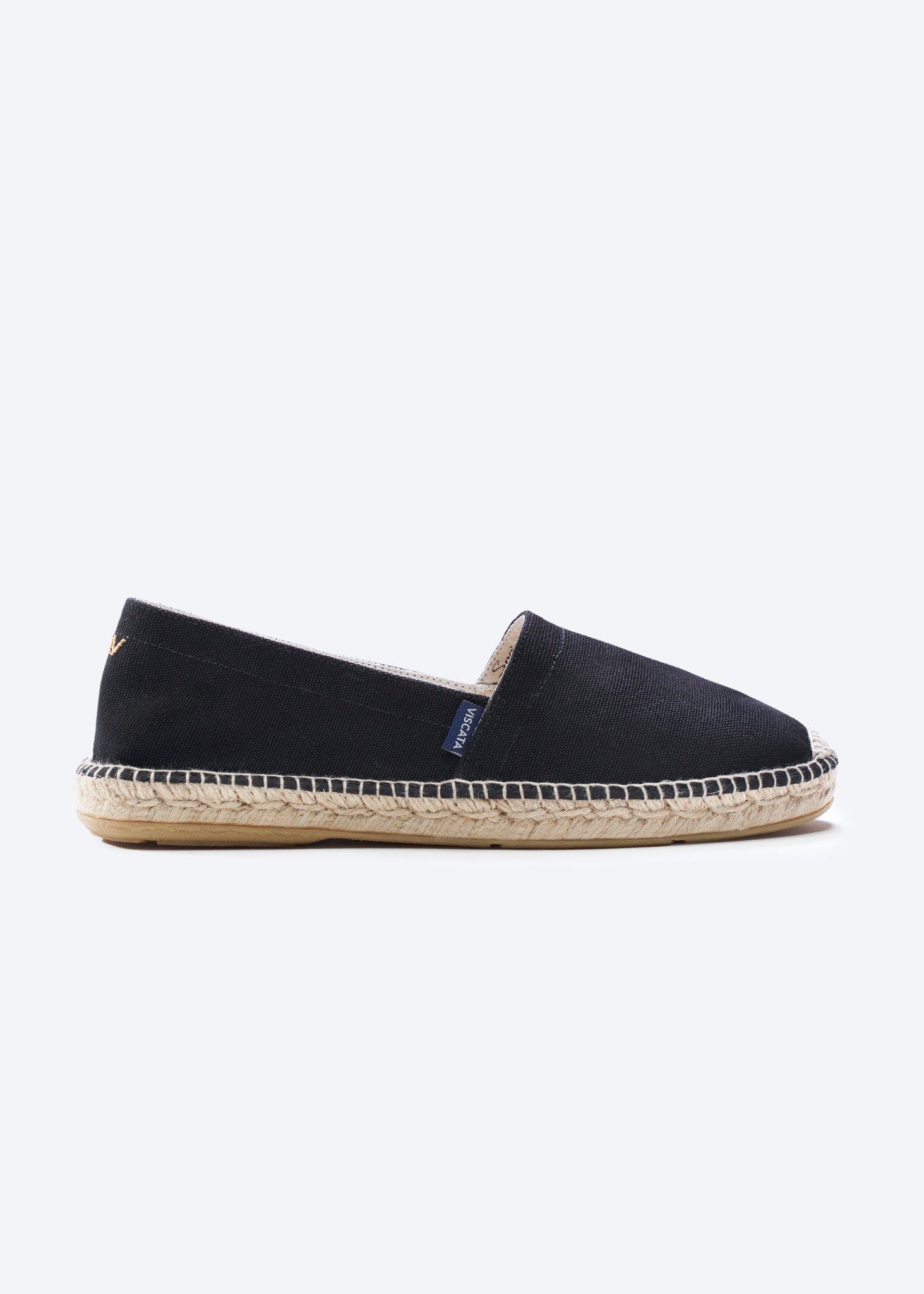 VISCATA Sitges Canvas Men's Espadrilles, Alternate, color, Black