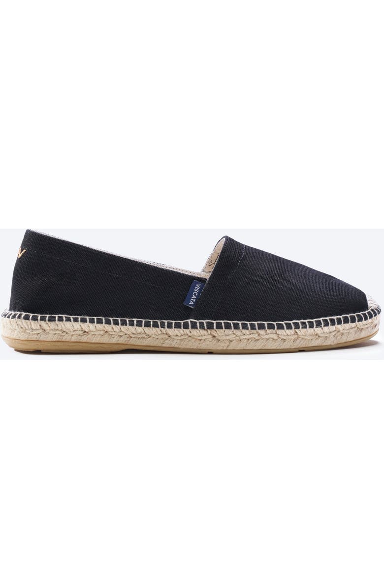 VISCATA Sitges Canvas Men's Espadrilles, Alternate, color, Black