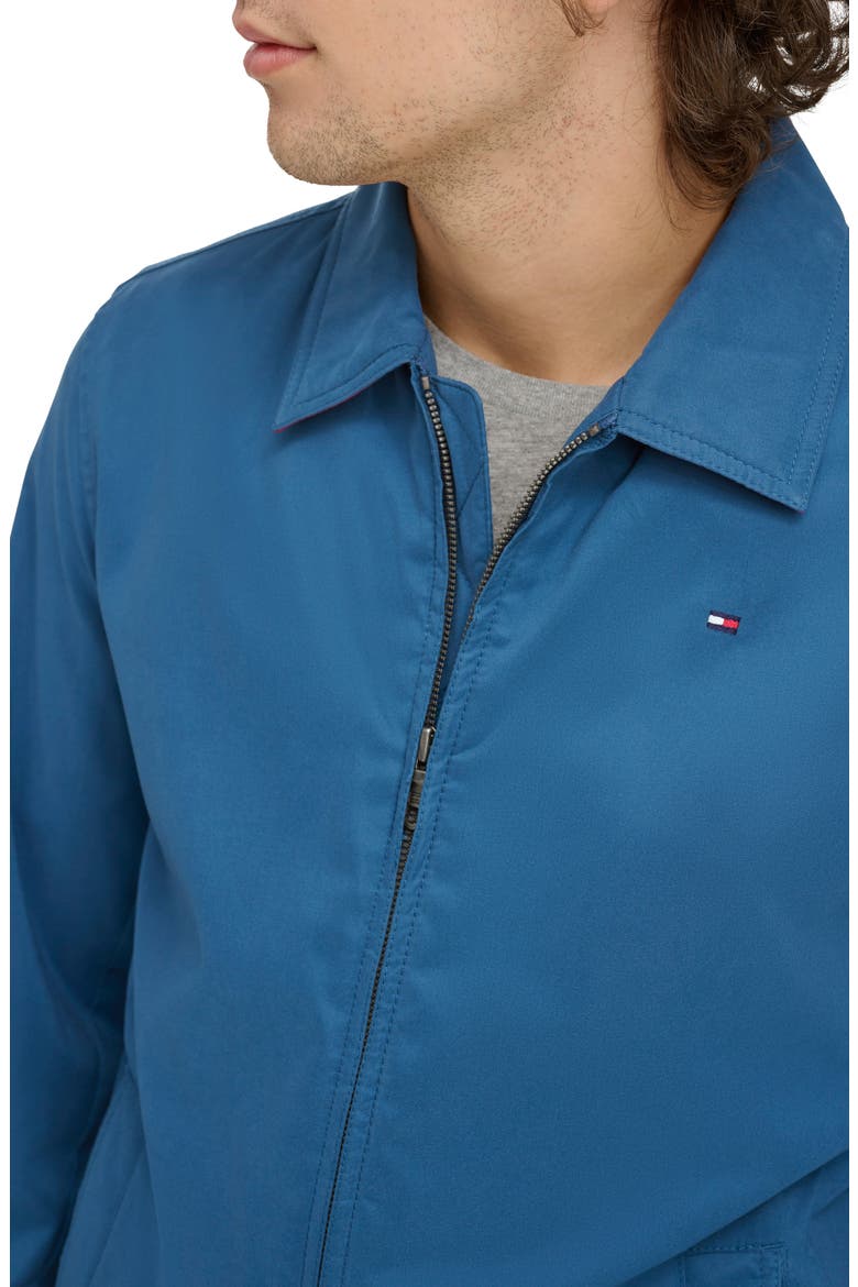 Microtwill Golf Jacket, Alternate, color, MEDIUM BLUE