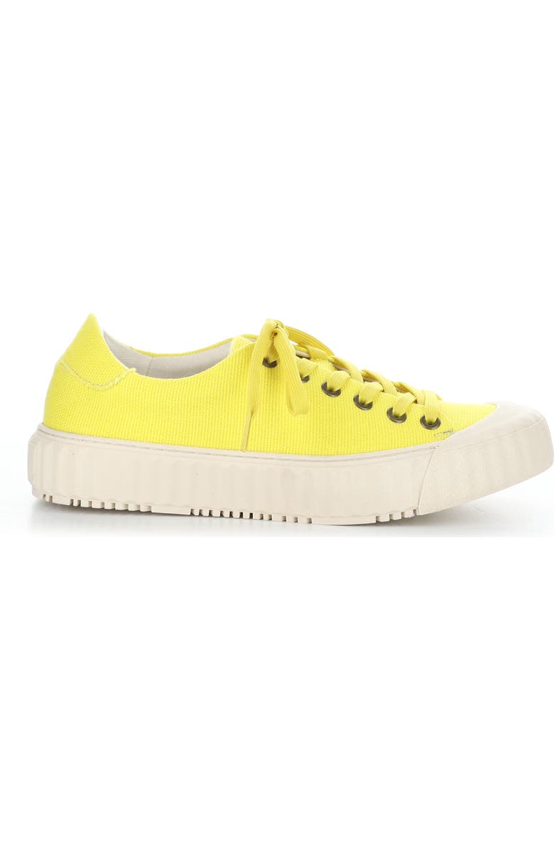 Bos. & Co. Chaya Sneaker, Alternate, color, Yellow Canvas