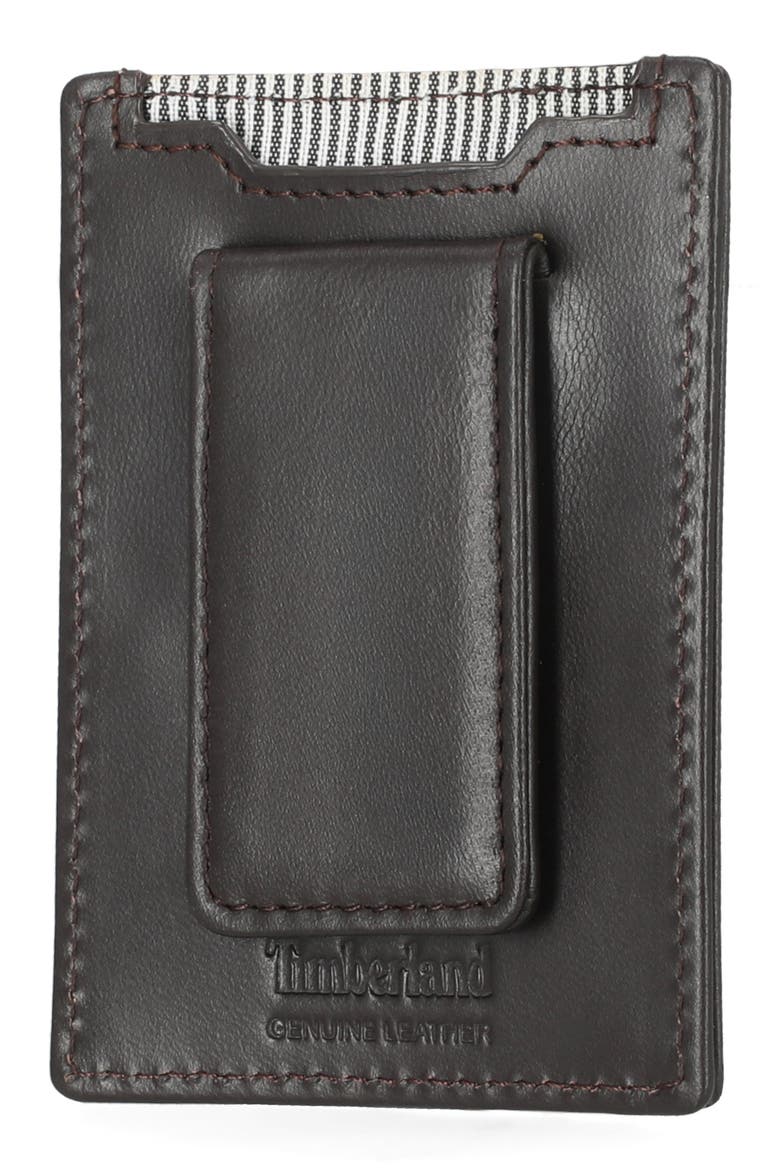 Magnetic Card Wallet, Alternate, color, BROWN