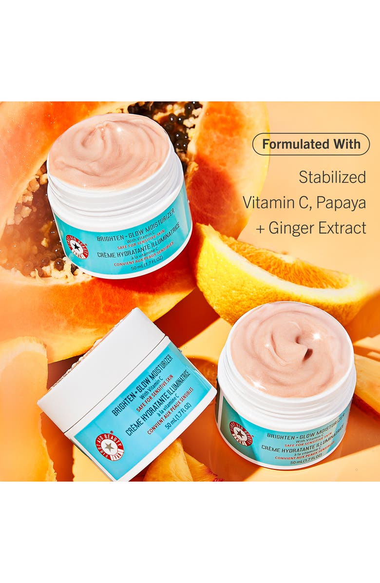 First Aid Beauty Brighten + Glow Moisturizer with Vitamin C, Alternate, color,