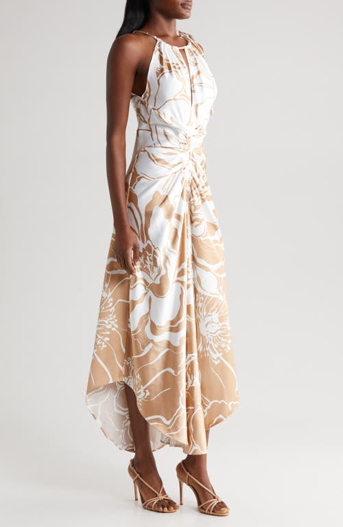 Parker The Imani Cutout Ruched Maxi Dress