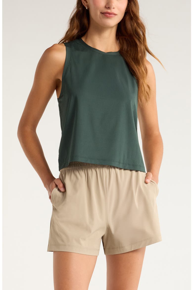 Rally Mesh Tank, Main, color, GREEN TIMBER