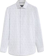 Bugatchi James OoohCotton® Abstract Print Button-Up Shirt