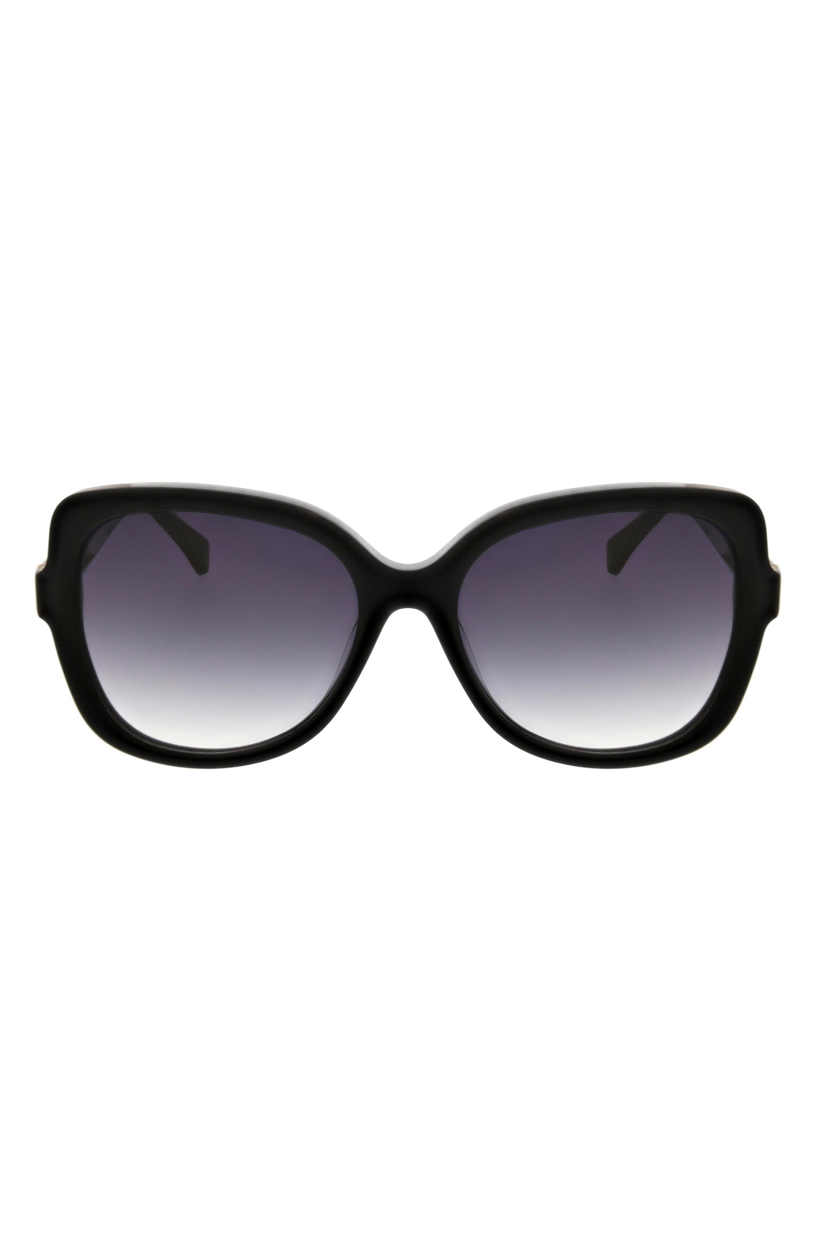 Oscar de la Renta 54mm Butterfly Sunglasses