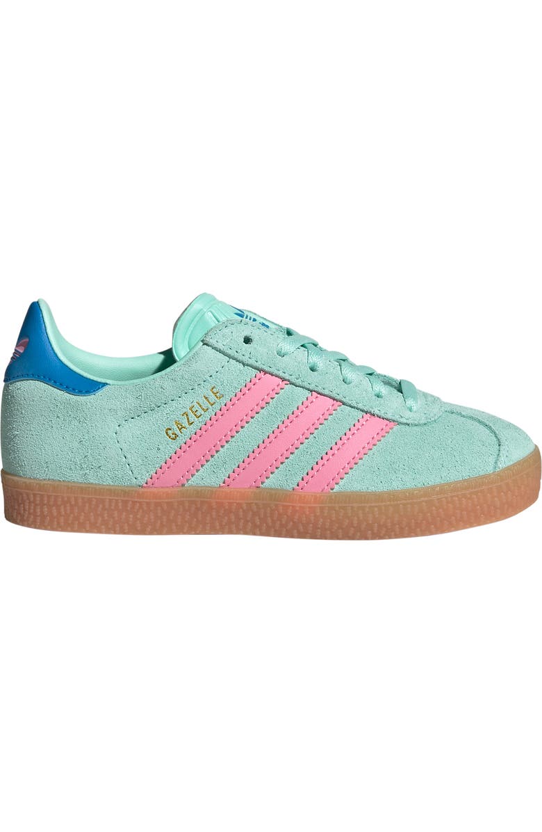 adidas Kids' Gazelle Sneaker, Alternate, color, Clear Mint