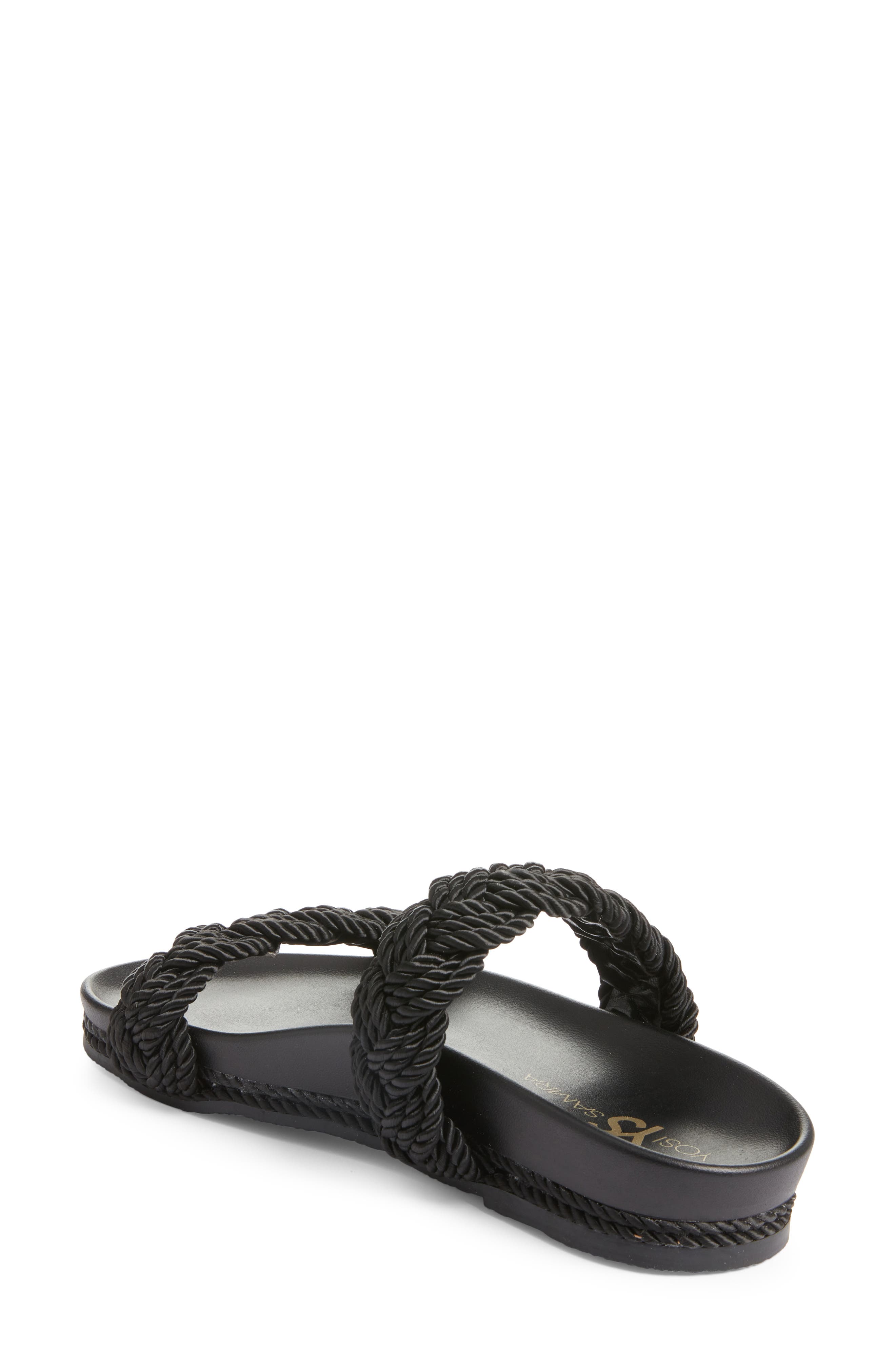 Yosi Samra Michelle Double Strap Slide Sandal, Alternate, color, 