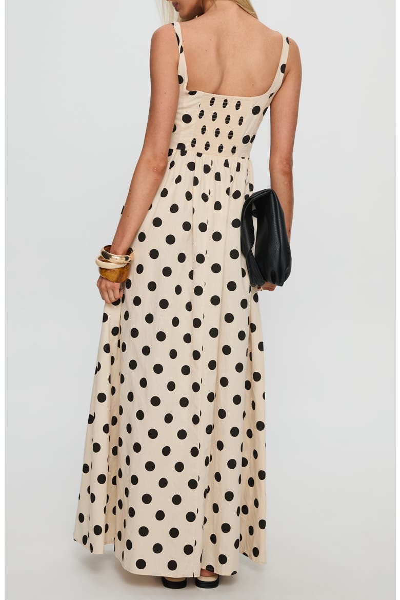 Cartmel Polka Dot Cotton Maxi Dress, Alternate, color, CREAM / POLKA DOT