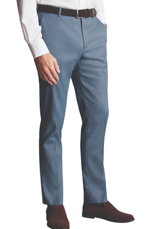 CHARLES TYRWHITT CHARLES TYRWHITT SMART TEXTURE PANTS 