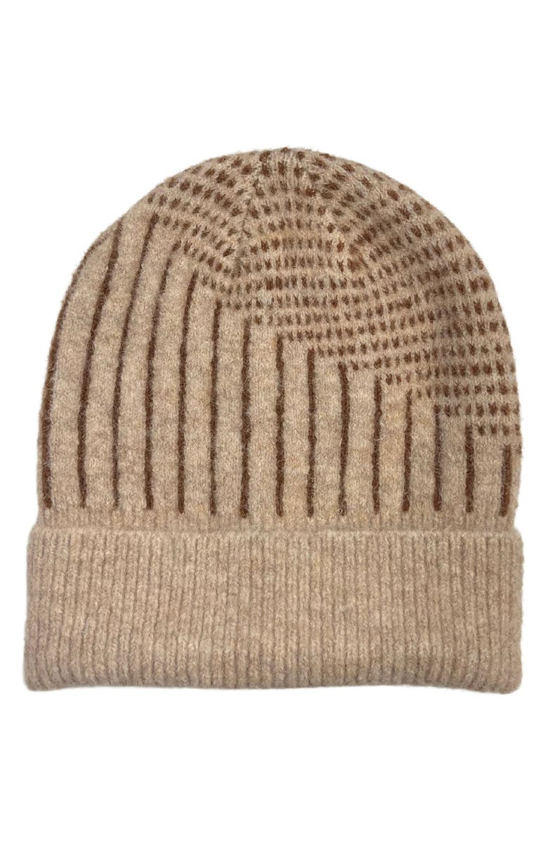 MARCUS ADLER Cuffed Beanie, Main, color, Camel