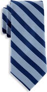 Oak Hill by DXL Big & Tall Textured Stripe Tie V2