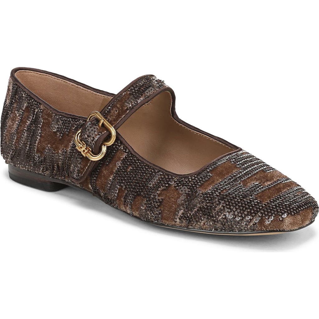 Sam Edelman Michaela Mary Jane Flat In Multi