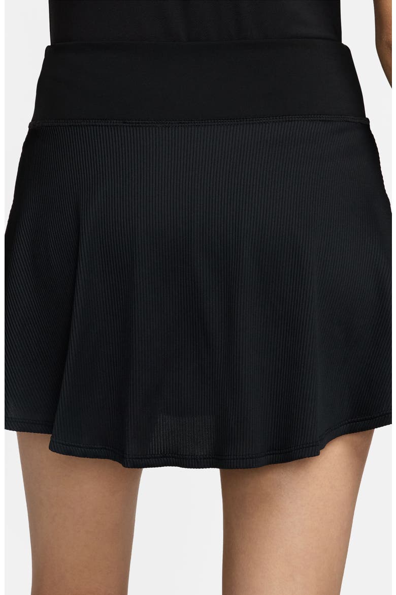 Dri-FIT Advantage Tennis Skort, Alternate, color, BLACK/ WHITE