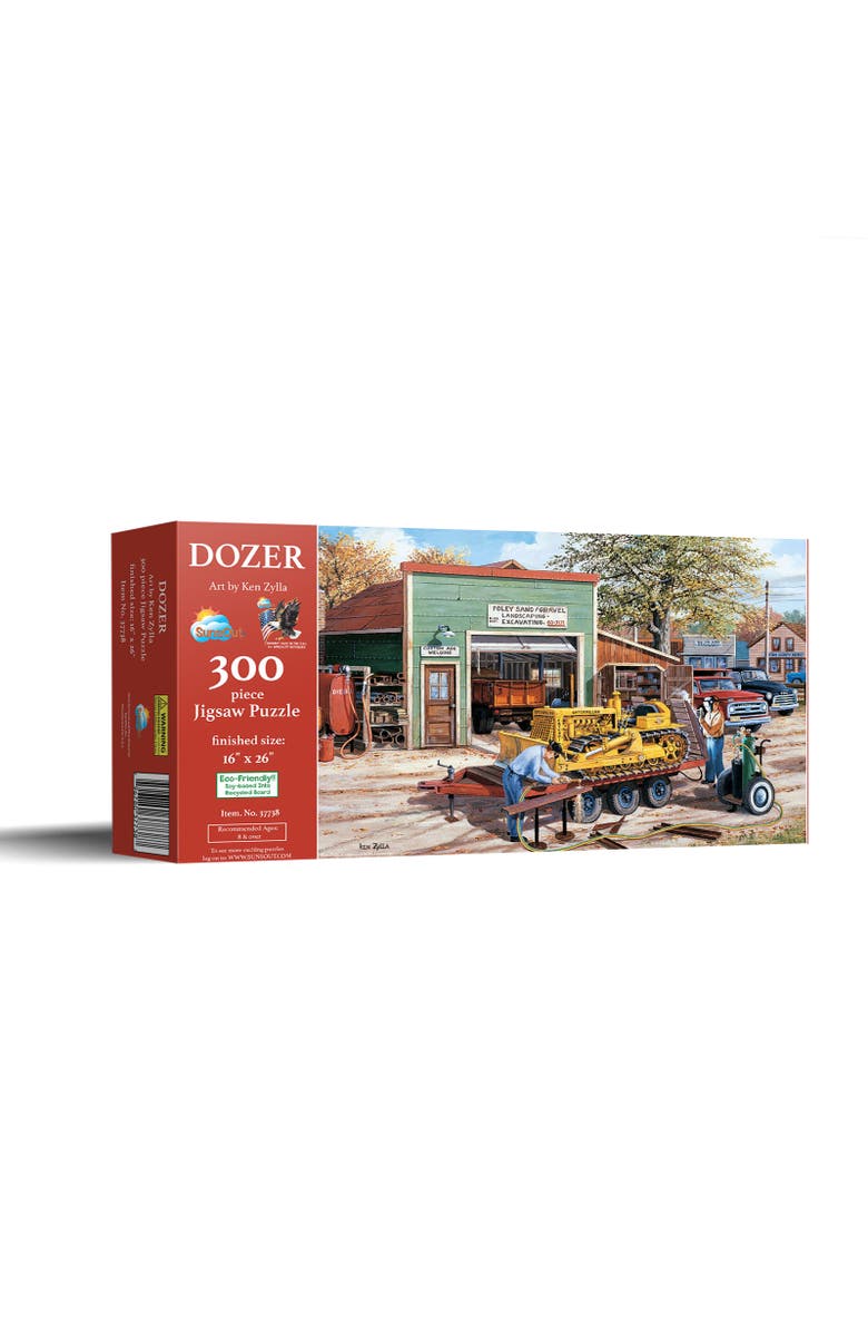 Sunsout Dozer 300 piece Jigsaw Puzzle for Adults, Main, color, Multicolor