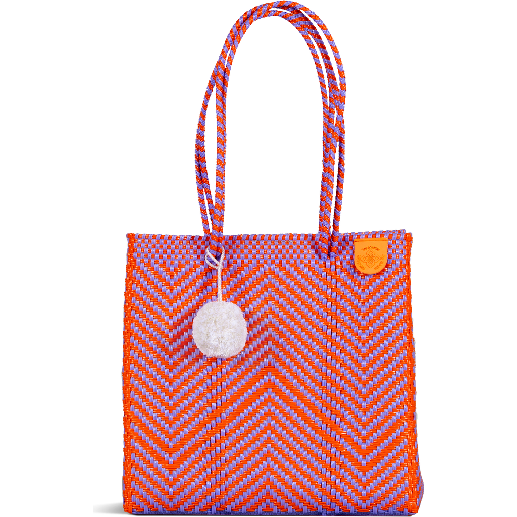 Tin Marin Positano Woven Tote In Pink
