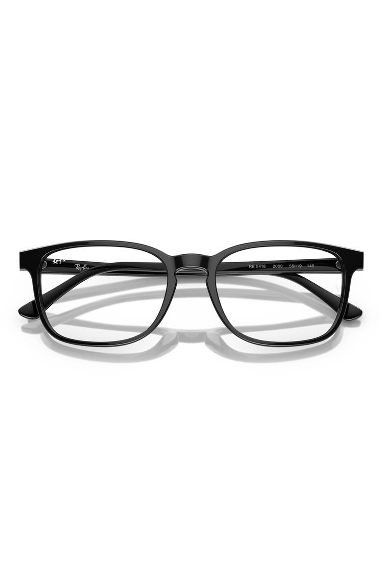 Ray-Ban 54mm Rectangular Pillow Optical Glasses, Alternate, color,