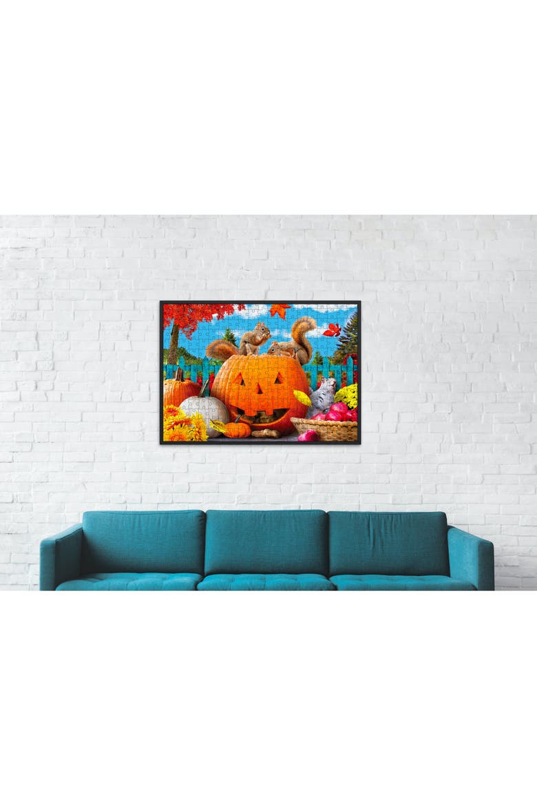 Fall Feast 500 piece Jigsaw Puzzle for Adults, Alternate, color, Multicolor
