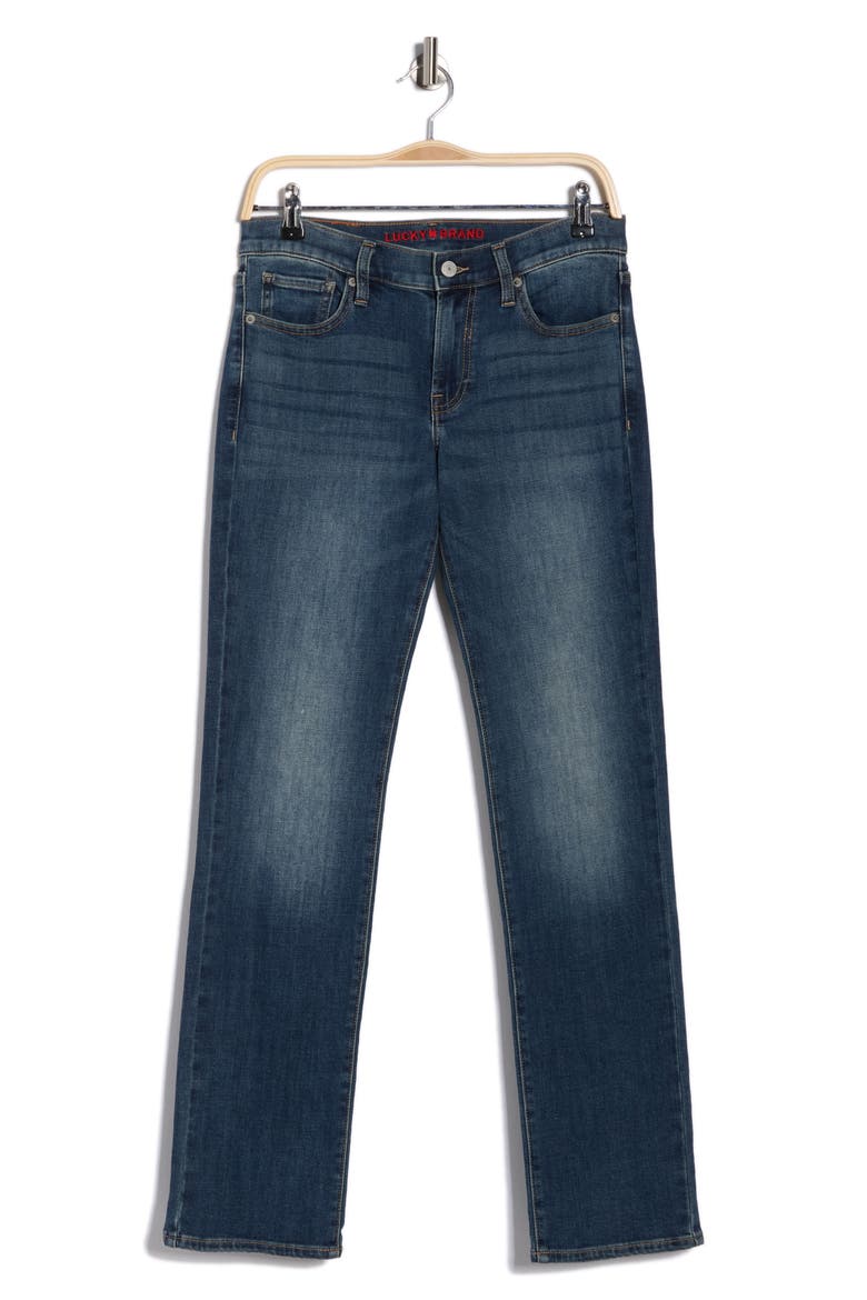 Sweet Straight Leg Jeans, Alternate, color, CURRY