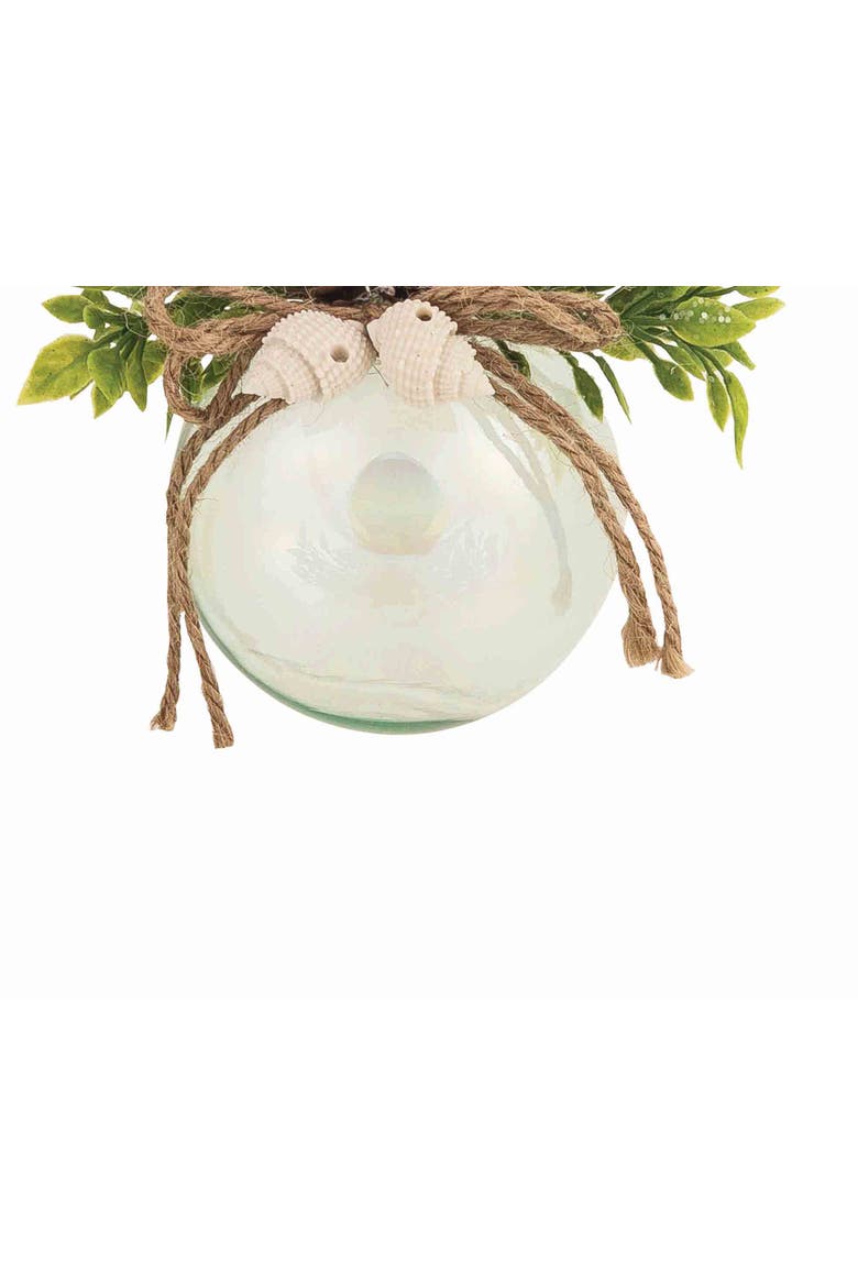Coastal Shell Ornament, Alternate, color, Green