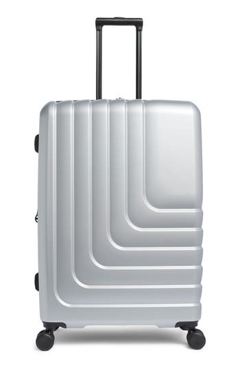 Calpak Harper 28-inch Expandable Luggage In Silver